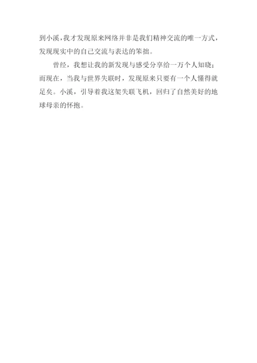 当我与世界失联的时候作文.docx