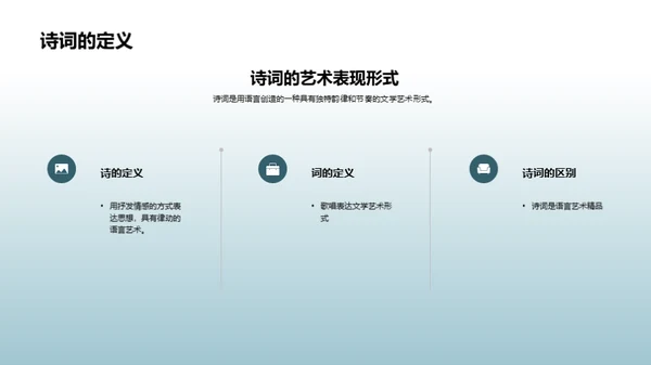 诗词之美之探索