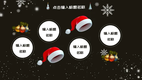 圣诞平安夜活动策划方案通用PPT模板