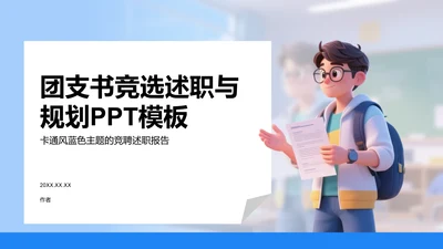 团支书竞选述职与规划PPT模板