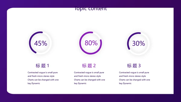紫色简约金融保险行业保险公司工作总结汇报动态PPT模板