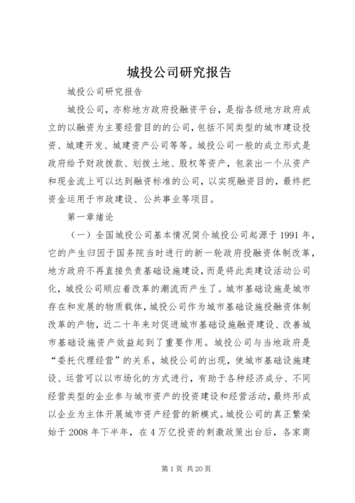 城投公司研究报告 (6).docx