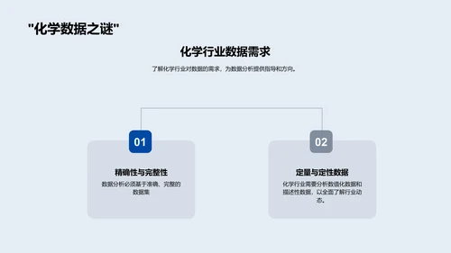 化学数据分析讲座PPT模板