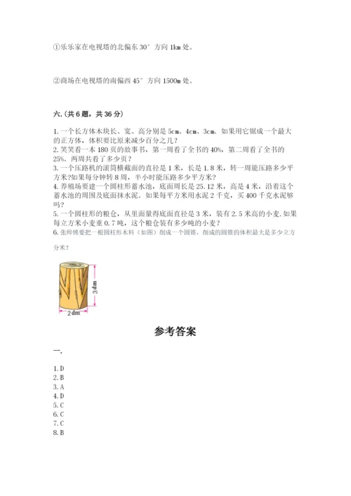 山东省济南市外国语学校小升初数学试卷（综合卷）.docx