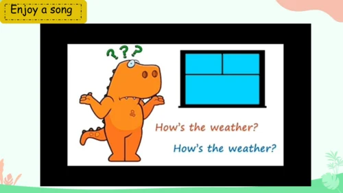Unit 3 Weather Part A Let's learn 课件(共39张PPT)