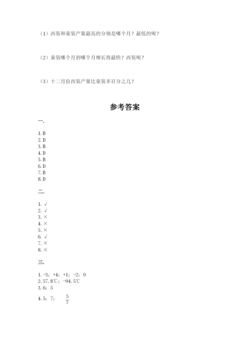 最新版贵州省贵阳市小升初数学试卷精品【能力提升】.docx