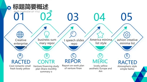 创意图形公司科技产品介绍宣传通用PPT动态