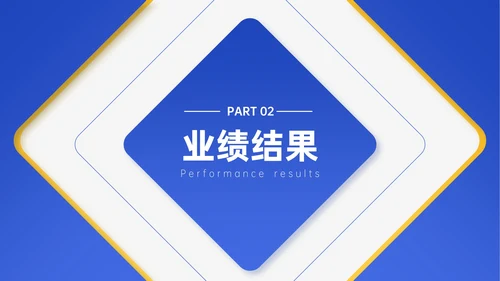 蓝黄色简约风试用期员工转正答辩PPT模板