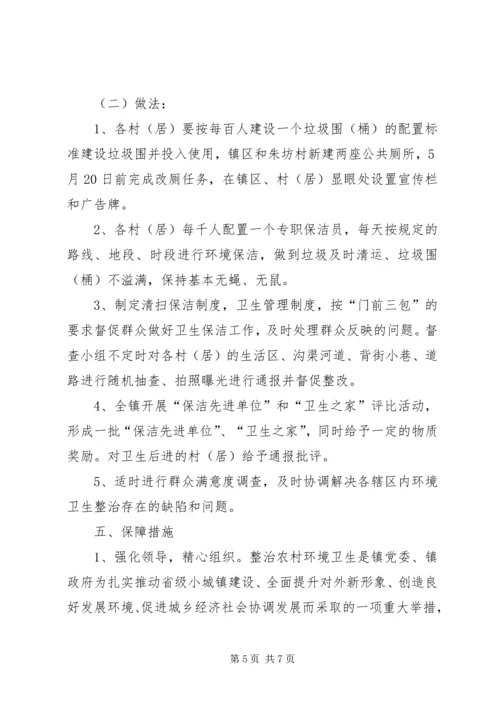 乡镇环境综合整治实行方案.docx