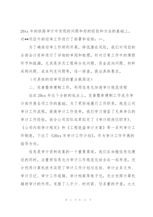 审计个人工作总结800字范文.docx