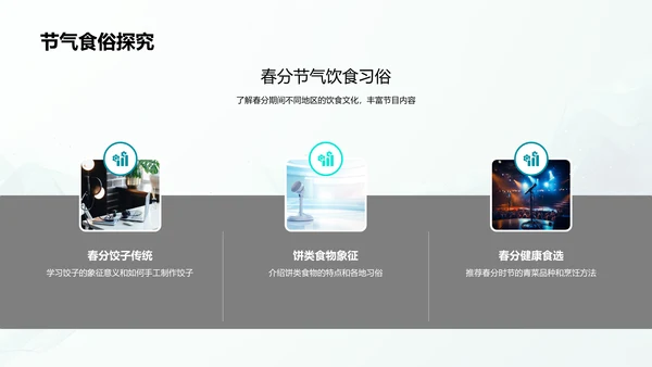 春分节气的节目创新PPT模板