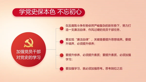纪检监察党风廉政主题班会动态PPT