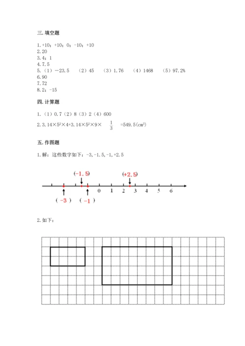 六年级下册数学《期末测试卷》精品【夺冠系列】.docx