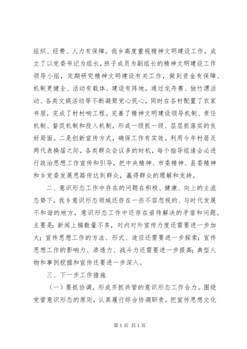 意识形态工作责任制自查报告.docx