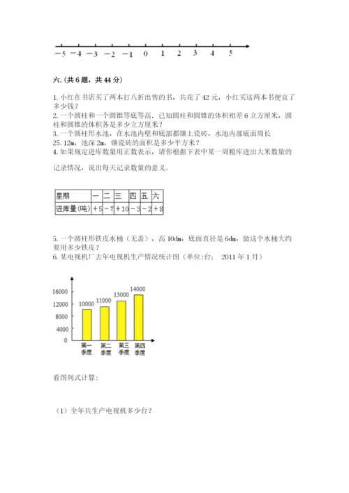 成都外国语学校小升初数学试卷及参考答案【研优卷】.docx