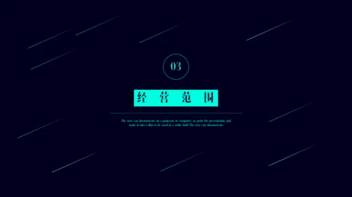 公司简介产品介绍探索未来创造通用PPT模板