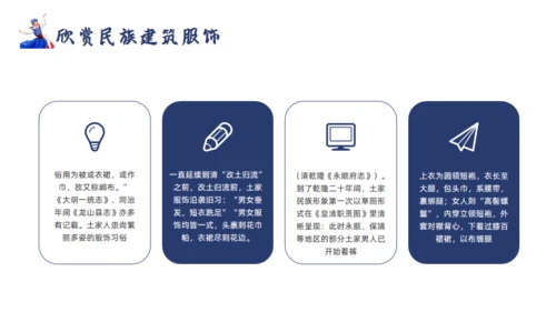 土家族文化之旅民族风情通用PPT模版