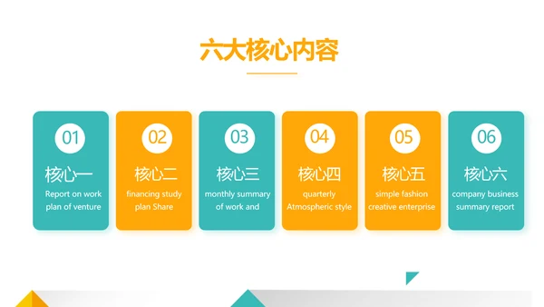 大气创意图形工作述职报告商务动态PPT模板