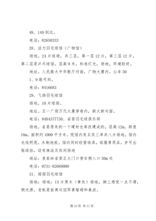 羽毛球馆照明布灯方案 (3).docx