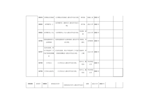 2023年新闻学自考专科教材.docx