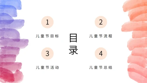 Children's Day六一儿童节小白兔通用PPT模板