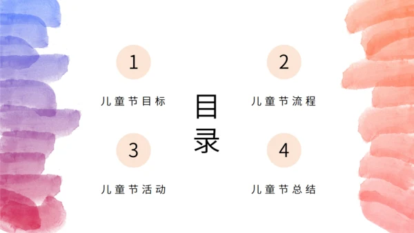 Children's Day六一儿童节小白兔通用PPT模板