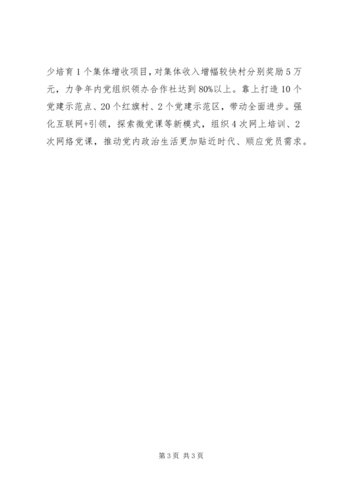 乡镇某年度抓基层党建工作述职报告范文.docx