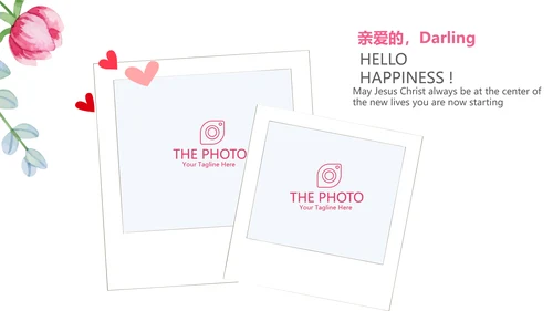唯美水彩风公司产品介绍宣传通用PPT动态模板