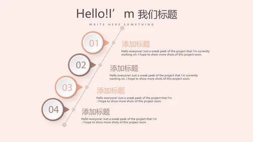 时尚创意微立体述职报告商务通用PPT动态模板