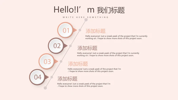 时尚创意微立体述职报告商务通用PPT动态模板