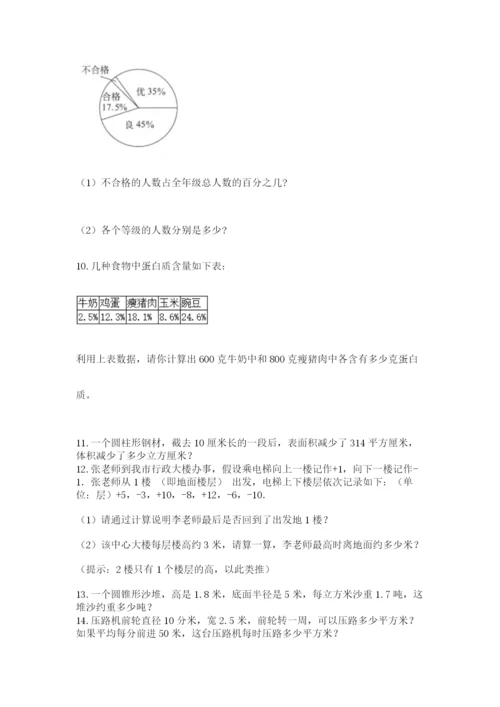 六年级小升初数学应用题50道精品【夺分金卷】.docx