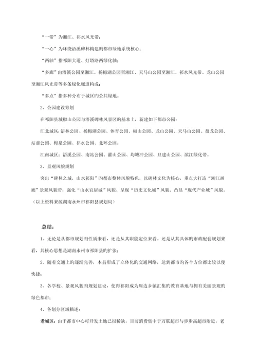 湖南永州市祁阳县房地产市场调研综合报告.docx