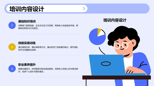 部门招新总结计划汇报PPT模板