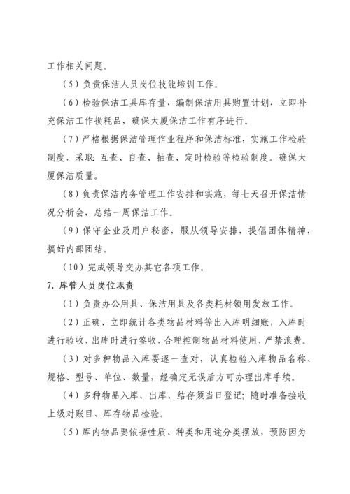 物业公司岗位基础职责全.docx