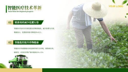 绿色农业工作汇报ppt模板