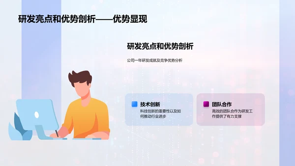 研发部门年度总结PPT模板