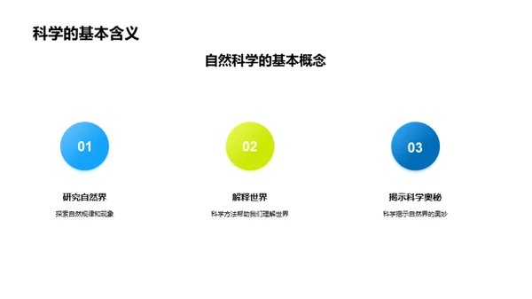 科学探索自然