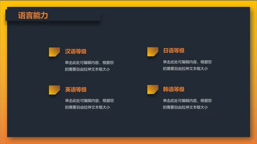 岗位竞聘报告通用PPT模板