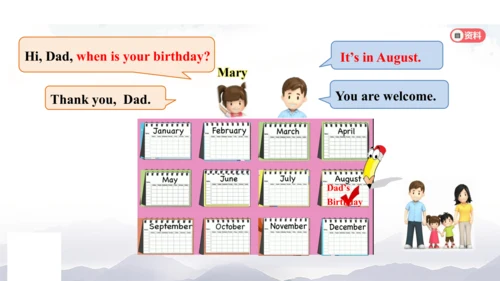 Unit 6 Birthdays Lesson 2 课件(共29张PPT)