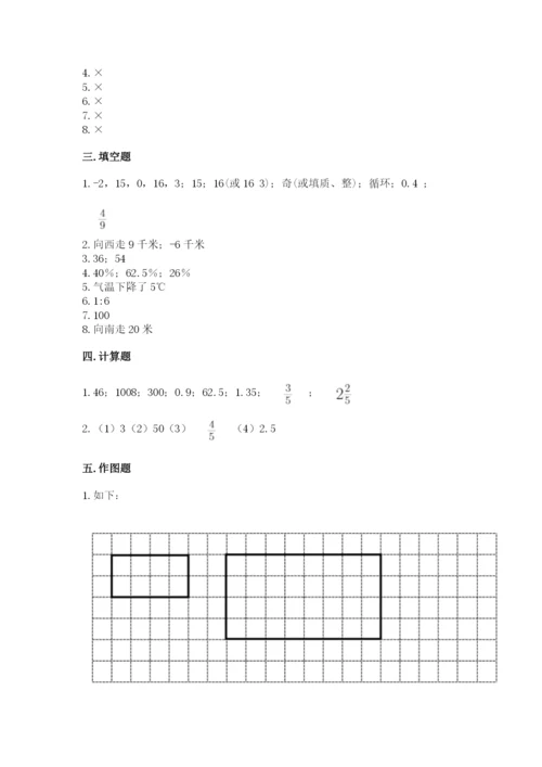 冀教版小升初数学模拟试卷精品（名师系列）.docx