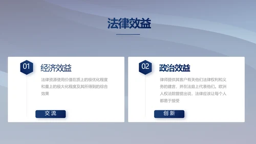 蓝色大气法律律法宣传讲座PPT