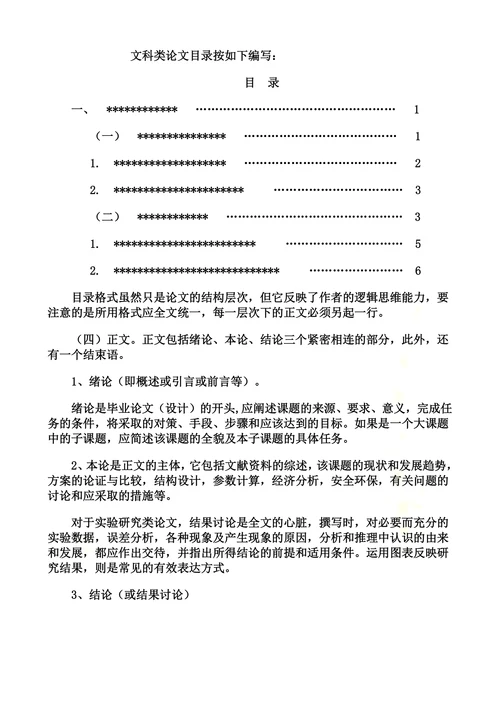 某大学网络教育学生毕业论文设计规范