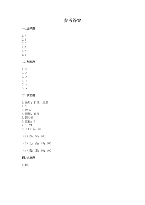 人教版六年级上册数学期末检测卷附答案【b卷】.docx