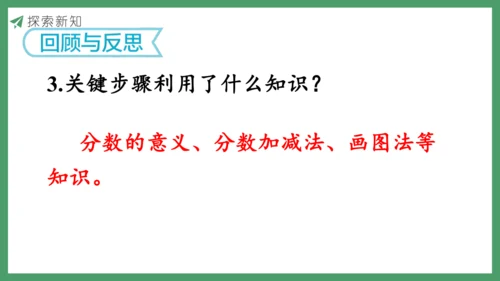 新人教版数学五年级下册6.7  用分数加减法解决问题课件