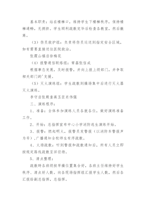 消防人员疏散演练方案.docx