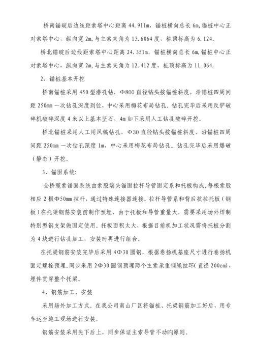 吊桥专项综合施工专题方案.docx