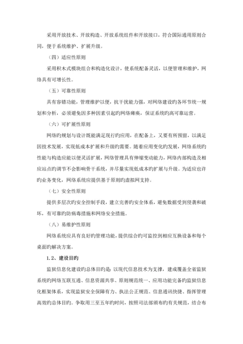 监狱系统功能专题方案说明.docx