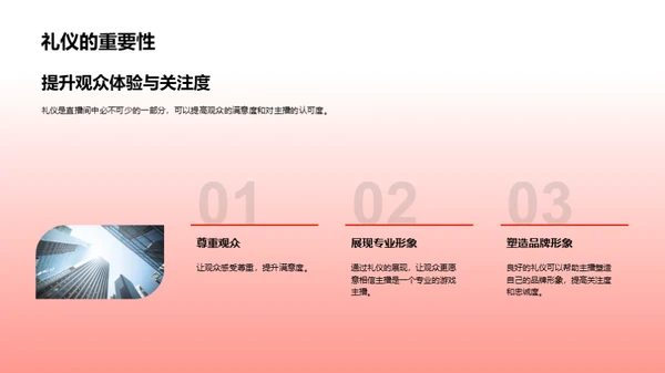 礼仪与直播成长