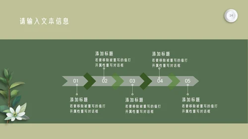 小清新期末家长会PPT模板