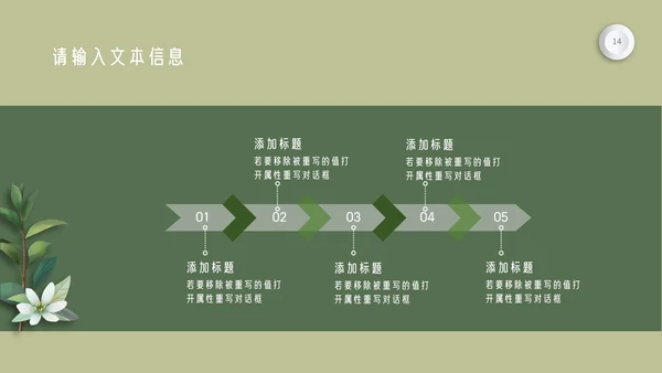 小清新期末家长会PPT模板